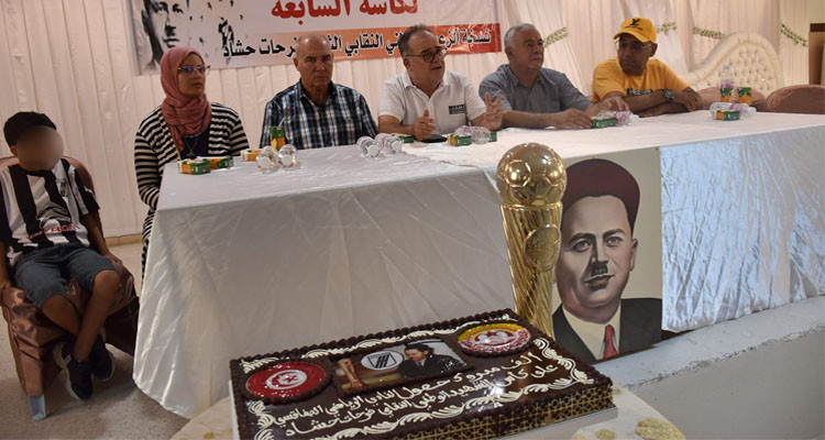 اتحاد الشغل بصفاقس يحتفي بإحراز النادي الصفاقسي على كأس فرحات حشاد 