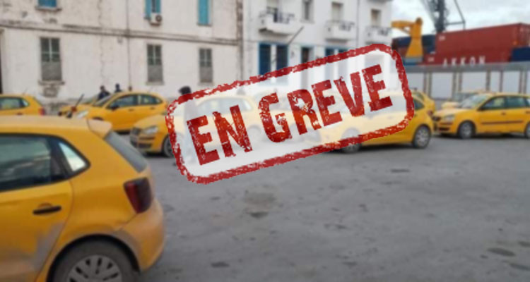 سواق التاكسي في إضراب عن العمل احتجاجا على الزيادة في أسعار المحروقات