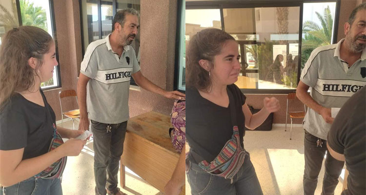 سائق تاكسي يعيد إلى طالبة إسبانية حقيبة بها مبلغ مالي وحاسوب محمول  