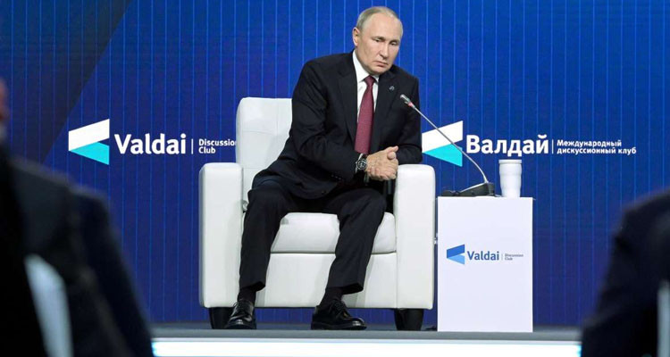 بوتين: روسيا بصدد مقاومة مؤامرات غربية تهدف لمحوها من الخريطة 