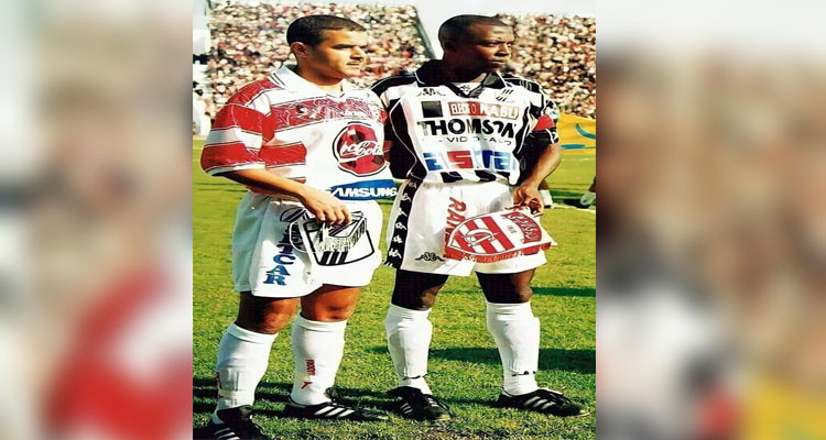 حاتم الطرابلسي: صورتي مع أفضل جناح تونسي أقصي من مونديال فرنسا لأسباب فنية