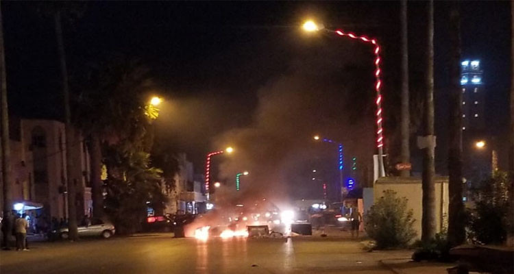 لليلة الثانية على التوالي: تحركات احتجاجية بالزهروني 