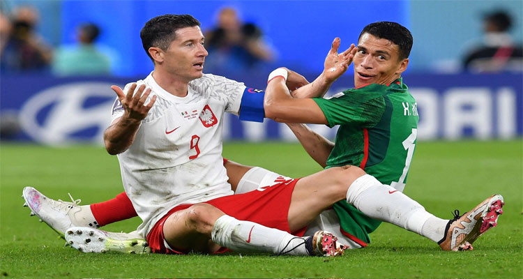 تعادل أبيض بين المكسيك وبولونيا يمنح الأخضر السعودي الصدارة منفردا