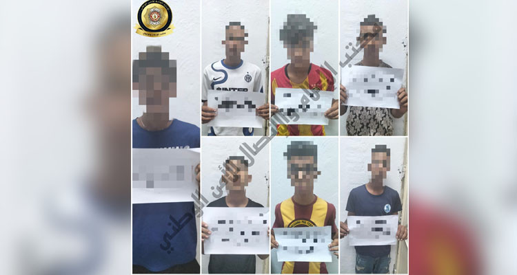 العاصمة: القبض على 7 أحداث رشقوا السيارات المارة بمفترق بن دحة 