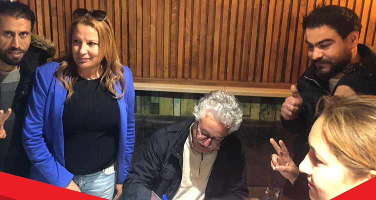 حمة الهمامي يوقع كتابه الجديد ويحذر من ''مخططات'' قيس سعيّد (فيديو) 