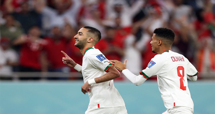 أسود الأطلس يضعون حدا للخيبات العربية في مونديال قطر 