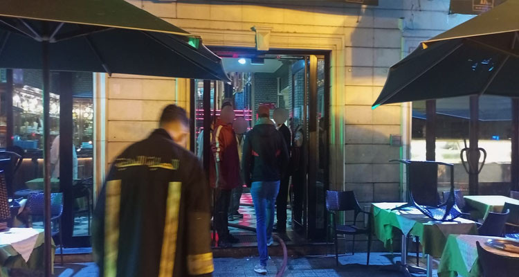 نشوب حريق بأحد مطاعم شارع الحبيب بورقيبة