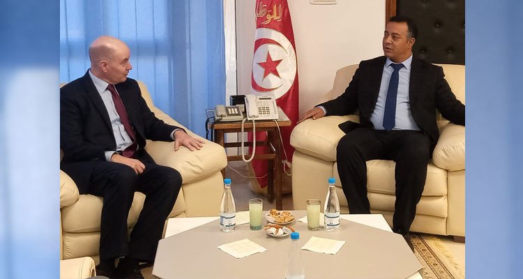 فرص الاستثمار محور لقاء والي تطاوين مع السفير السويسري بتونس 