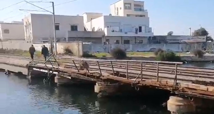 أهالي حلق الوادي يطلقون صيحة فزع: جسر القنال تحول إلى خطر محدق (فيديو)