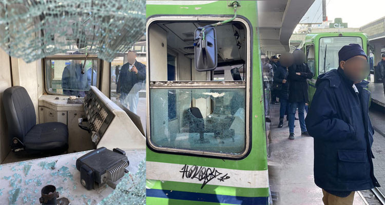 منحرف يتسبب في إيقاف حركية المترو عدد 2 