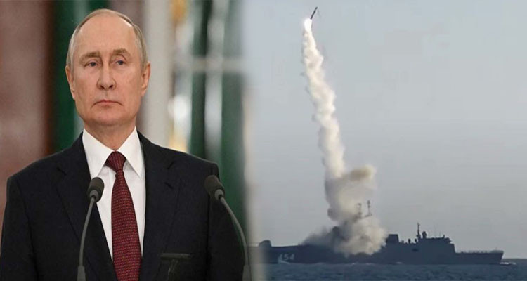 بوتين يرسل باخرة حربية مجهزة بصواريخ سرعتها 11 ألف كم في الساعة 