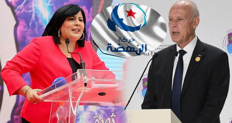 النهضة: عبير موسي أحد الأذرع السياسية لـ''سلطة الإنقلاب'' 