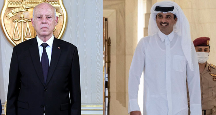 رئيس الدولة يعرب عن شكره لأمير دولة قطر