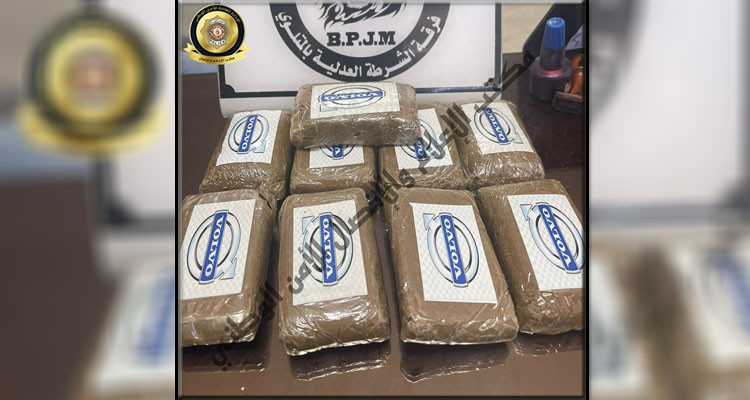 المتلوي: الإيقاع بنفر يتحوّز على 9 صفائح من مخدر الزطلة 