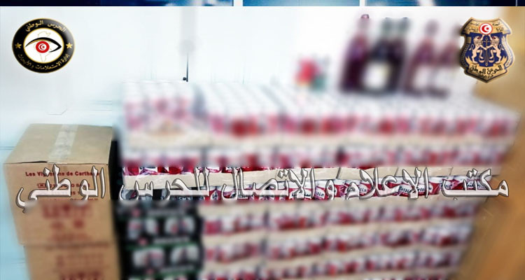 سيدي بوزيد: القبض على بائع خمر خلسة يتحوز على مئات العلب 