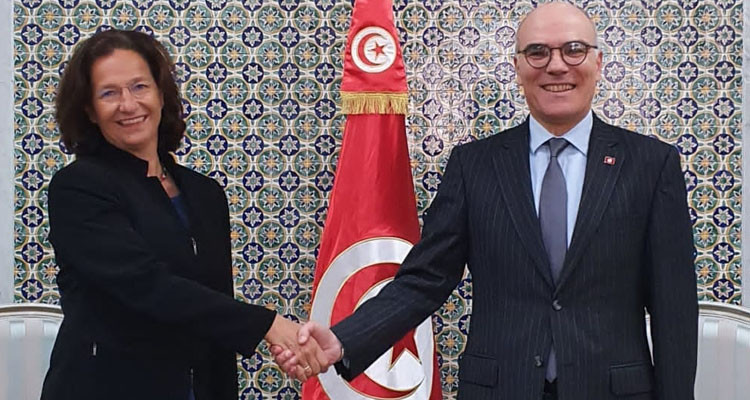 وزير الخارجية يستقبل سفيرة النمسا بتونس