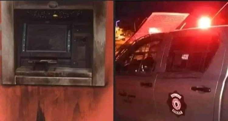 حلاق يضرم النيران في موزع آلي للأموال بأحد البنوك