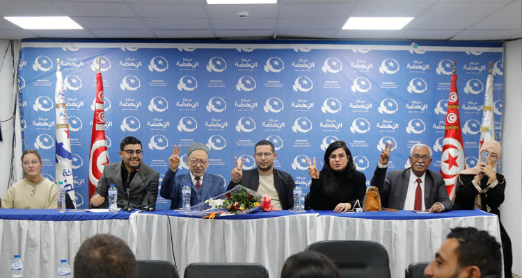 النهضة تتبرأ من أي تدوينة مسيئة للمؤسسة العسكرية 