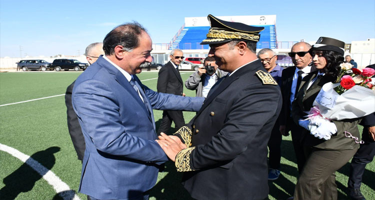 وزير الداخلية يثمّن دور الأمنيين في التصدي للتهديدات الإ.ر.ها.بية والتهريب 