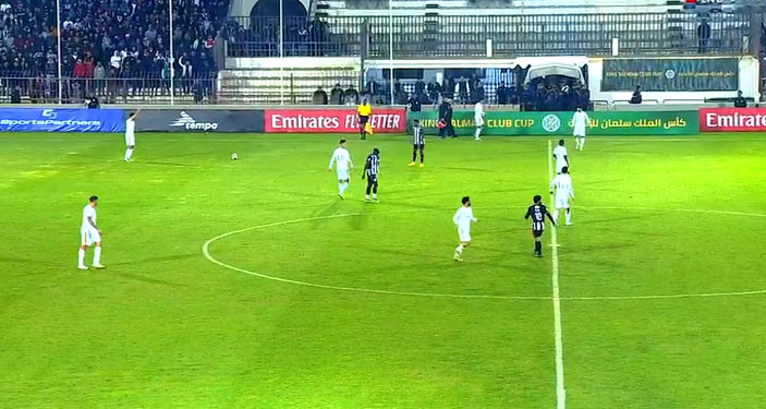 النادي الصفاقسي ينهي الفصل الأول من مواجهة نادي قطر على تعادل أبيض 