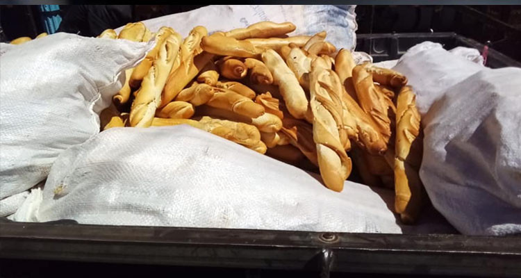 إحباط التفريط في كميات من الخبز العائلي كعلف للحيوانات 