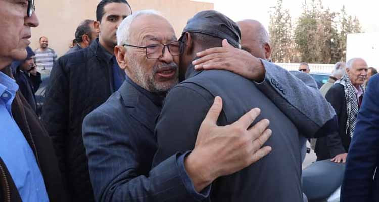 النهضة: الغنوشي اقتيد إلى وجهة مجهولة دون احترام أبسط مبادئ القانون