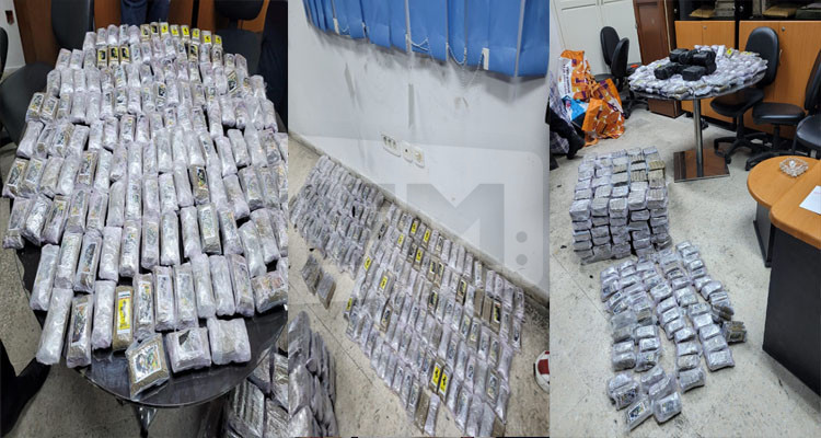 مصالح الديوانة تحبط تهريب أكثر من 130 كيلوغراما من مادة ''الزطلة'' 