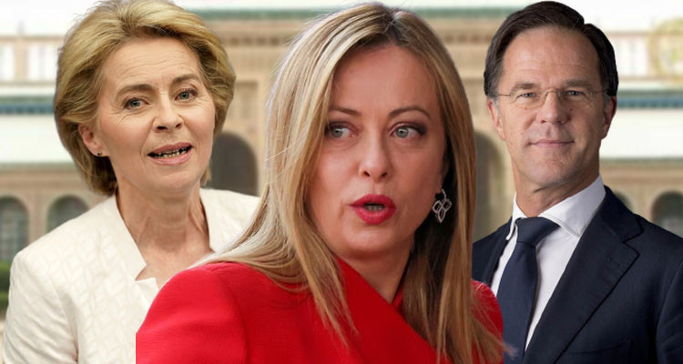 ميلوني تعود إلى تونس مرفوقة بنظيرها الهولندي ورئيسة المفوضية الأوروبية