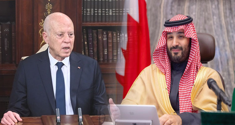 ولي العهد السعودي يهنئ الرئيس سعيّد بذكرى إعلان الجمهورية