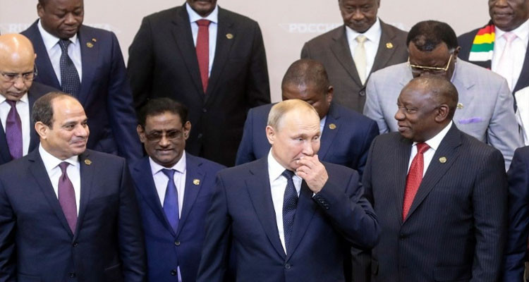 بوتين يؤكد: مستعدون لتوفير الحبوب والاسمدة مجانا للدول الافريقية الفقيرة 