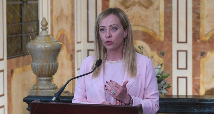 جورجيا ميلوني: تونس تواجه خطر الإفلاس وعلينا أن نمد إليها يد المساعدة