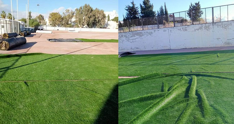 تتعاقب السنوات وملعب حي ابن خلدون دون عشب وموصد الأبواب