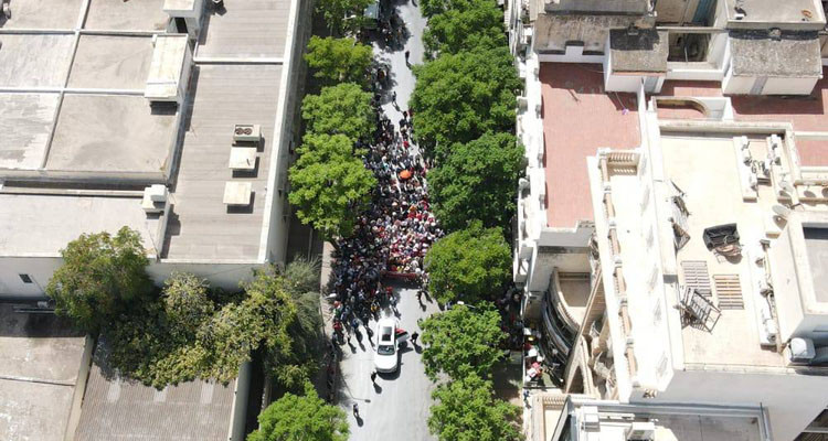 وزارة الداخلية: تأمين مسيرة الدستوري الحر في ظروف عادية 