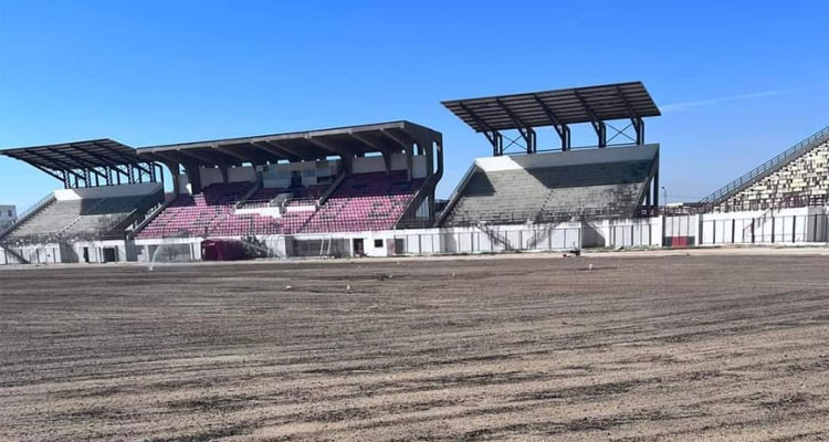 جندوبة: أشغال تعشيب ملعب معز الطويهري تسير بنسق حثيث