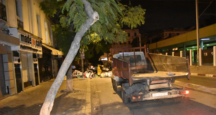 سامي الوصيف الحملات على الانتصاب الفوضوي واستغلال الرصيف بالعاصمة لن تتوقف 