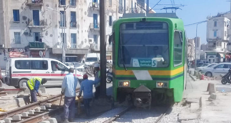 المترو عدد 5 يستأنف حركية جولانه المعتادة 