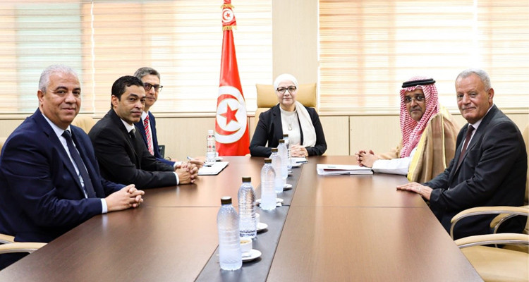 وزيرة العدل تستقبل وكيل جامعة نايف العربية للعلوم الأمنية للعلاقات الخارجية