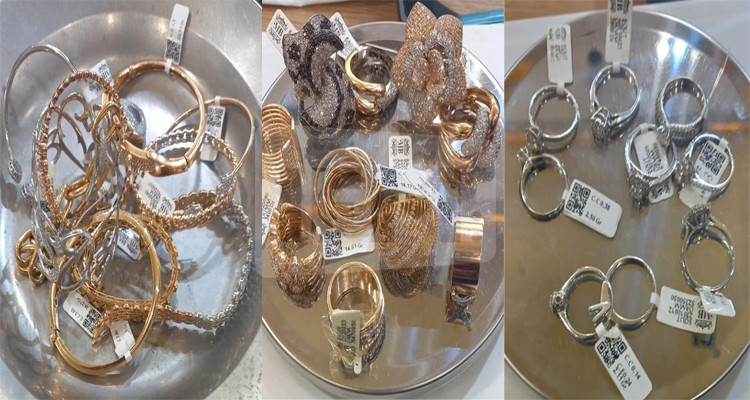 الديوانة تحجز كميات من المصوغ بقيمة تتجاوز المليار ونصف 