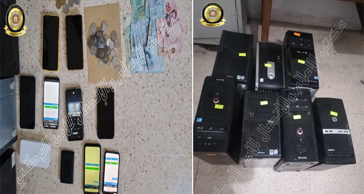 سيدي حسين: الأمن يداهم محلات لتعاطي الرهان الرياضي غير القانوني