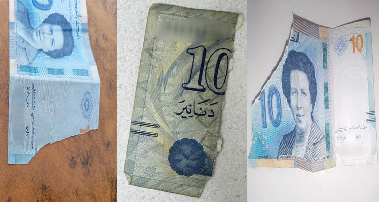 موزعات بنكية ''توزع'' أوراقا مالية ممزقة...المواطنون يتذمرون فمالحكاية ؟