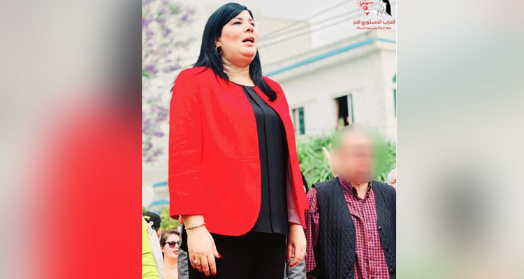 عبير موسي تشن إضراب جوع وتوجه مراسلات إلى عدة هياكل دولية