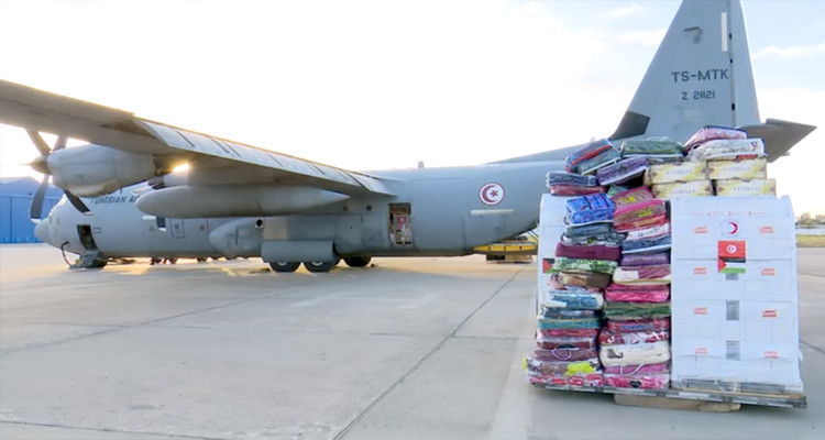 بتعليمات من رئيس الدولة: إقلاع طائرة ثانية محملة بالمساعدات إلى غـ.ز.ة