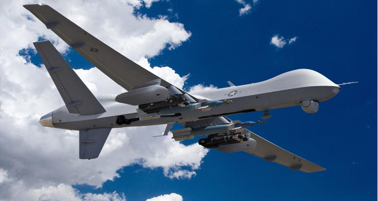 القوات اليمنية تسقط طائرة تجسس أمريكية معادية