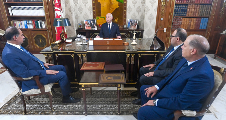 رئيس الدولة يدعو إلى تكثيف الدوريات لتعقب العناصر الاجرامية