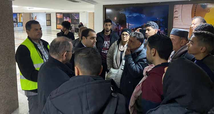 وصول 57 شخصا وأزواجهم من أفراد جاليتنا المقيمة بقطاع غزة