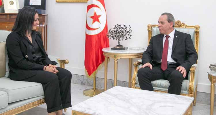 رئيس الحكومة يستقبل لاعبة التنس أنس جابر ويطلع على مشروعها الجديد