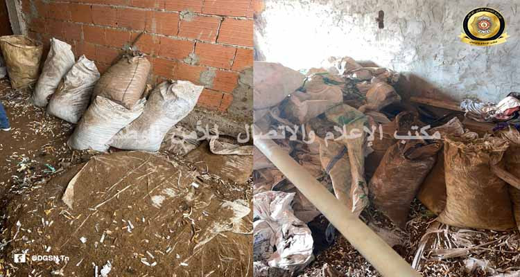 مداهمة مخزن عشوائي لتصنيع ''المعسل'' بمواد مجهولة