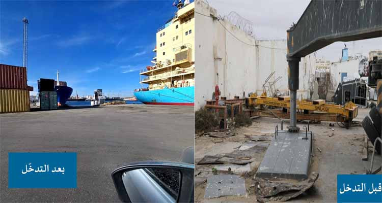 ميناء صفاقس: رفع المعدات التي زال الانتفاع بها والقيام بحملة نظافة كبرى  