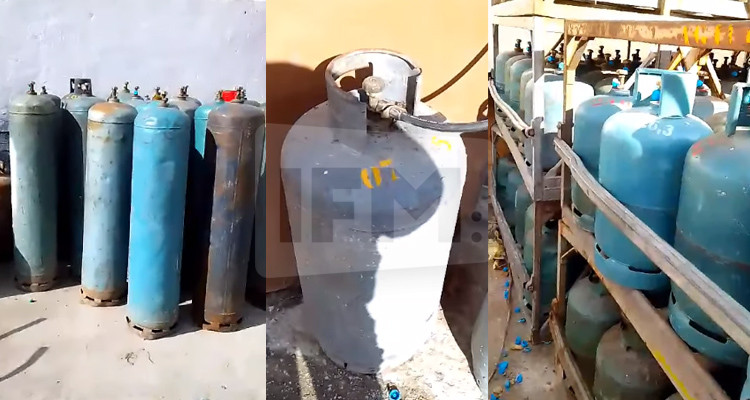 مداهمة مستودع لإفراغ قوارير الغاز المنزلي في أخرى للاستعمال الصناعي