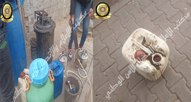 مدنين: الامن يداهم فضاء عشوائيا لتصنيع خمر ''البوخا'' ويلقي القبض على صاحبه
